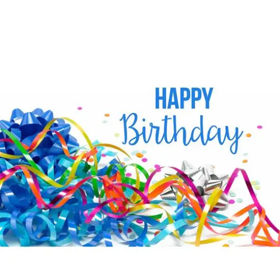 JAM Paper Upbeat & Colorful Blank Assorted Birthday Card Set, 36ct. {5}