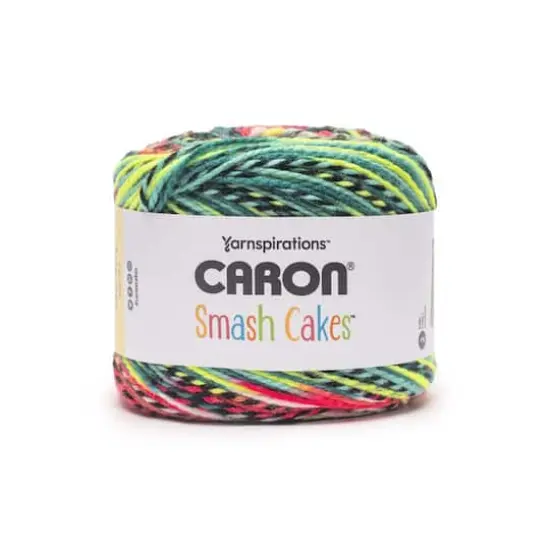 Caron® Smash Cakes™ Yarn Turquoise Punch {1}