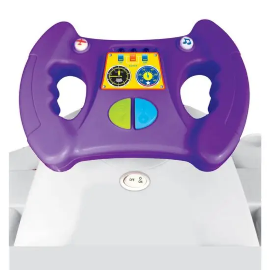 Kiddieland Battery-Powered Toy Story 4 Buzz Lightyear Plane {5}