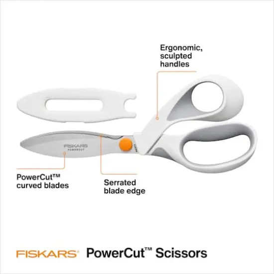 Fiskars&reg; PowerCut&trade; 8" Scissors {5}