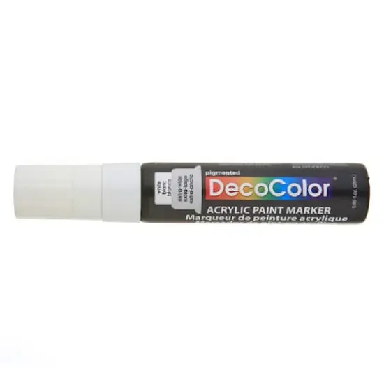 Marvy&reg; Uchida DecoColor&reg; Jumbo Acrylic Paint Marker White {1}