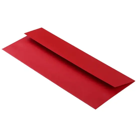 JAM Paper #10 Metallic Business Envelopes, 25ct. Jupiter Red Stardream {5}