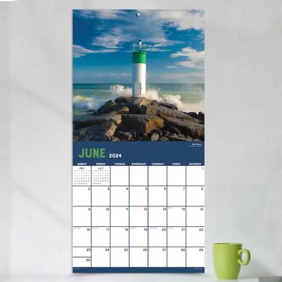 TF Publishing 2024 Great Lakes Wall Calendar {5}