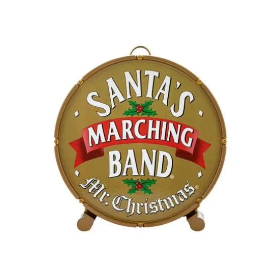 Mr. Christmas 6" Animated Santas Marching Band {8}