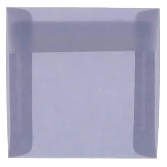 JAM Paper 8.5" x 8.5" Translucent Vellum Invitation Envelopes, 25ct. Wisteria Purple {1}