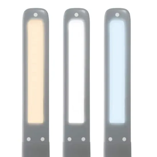 OttLite 26.5" Cool Breeze Fan Lamp Gray {7}