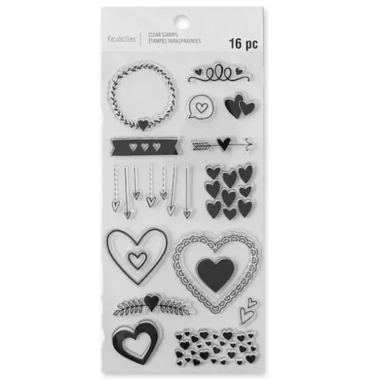 Hearts Clear Stamp Set by Recollections&trade; {3}