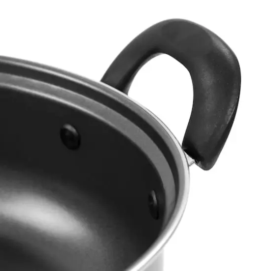 Gibson&reg; Everyday 11" Gray Highberry Chicken Fryer with Lid {4}