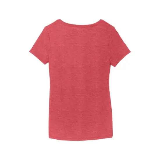District&reg; Women's Perfect Tri&reg; V-Neck T-Shirt Red Frost {5}
