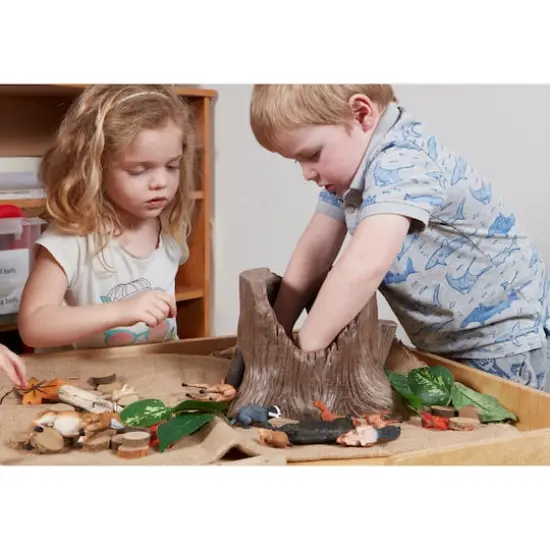 Yellow Door Large Play Tree Stump {4}