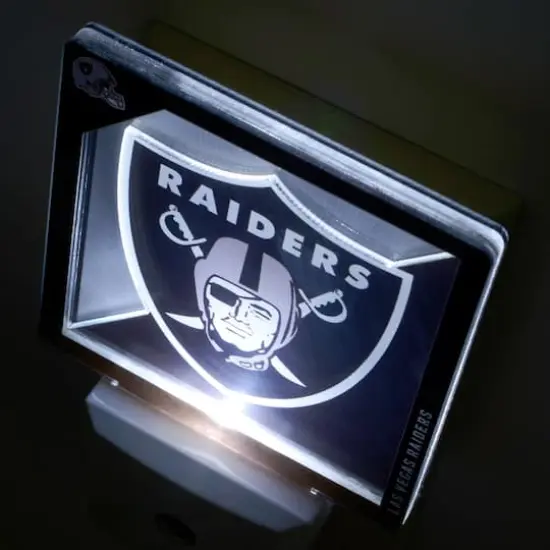 NFL Logo Series Nite Light Las Vegas Raiders {5}