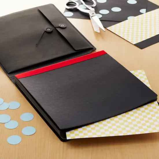 Dylusions Square Creative Journal, Black {3}