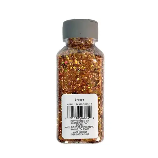 Glitzy Mix Specialty Polyester Glitter by Recollections&trade;Orange {6}