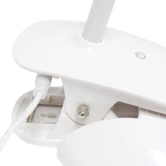 Simple Designs Flexi LED Rounded Clip Light White {8}