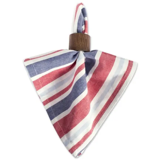 DII&reg; Patriotic Stripe Cloth Dinner Napkins, 6ct. {4}