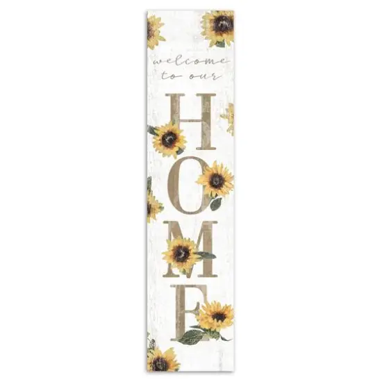 47" Sunflower Home Porch Leaner {1}