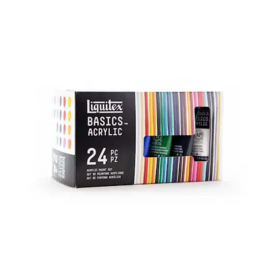Liquitex BASICS&reg; Acrylic Color Set, 24 Count {9}