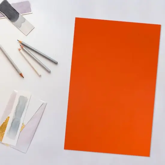 JAM Paper Matte 11" x 17" 24lb. Paper, 100 Sheets Orange {4}