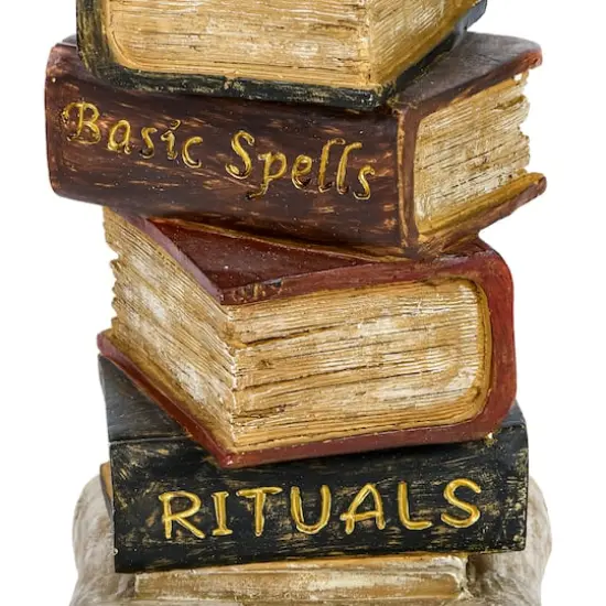 32'' Halloween Owl on Stacked Books D&eacute;cor {5}