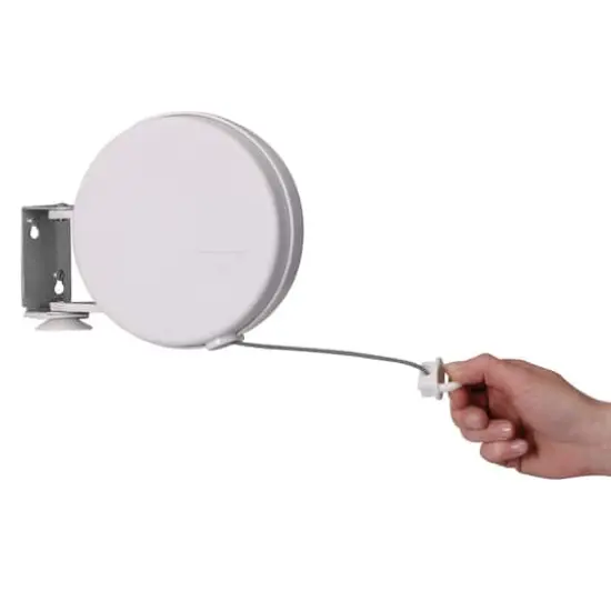 Household Essentials Single Line Retractable Clothesline {1}