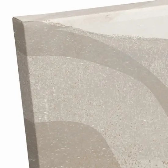 Abstract Layered Shapes Canvas Wall Art {4}