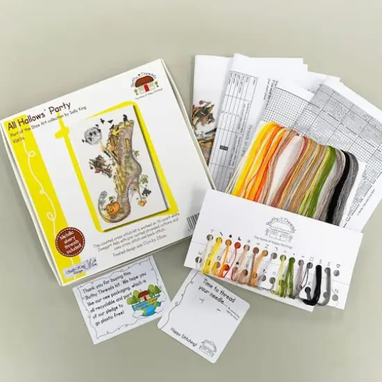 Bothy Threads All Hallows' Party Counted Cross Stitch Kit {4}