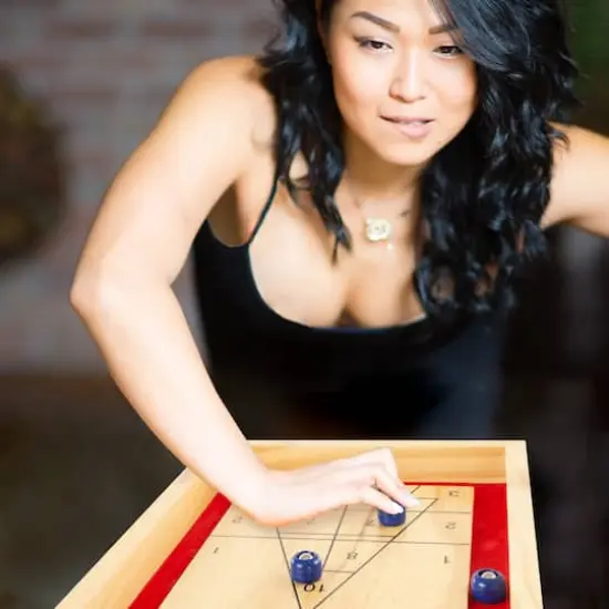 Toy Time Tabletop Shuffleboard Game {8}