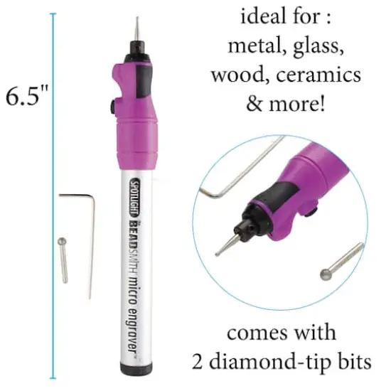 The Beadsmith&reg; Micro Engraver with LED Spotlight {6}