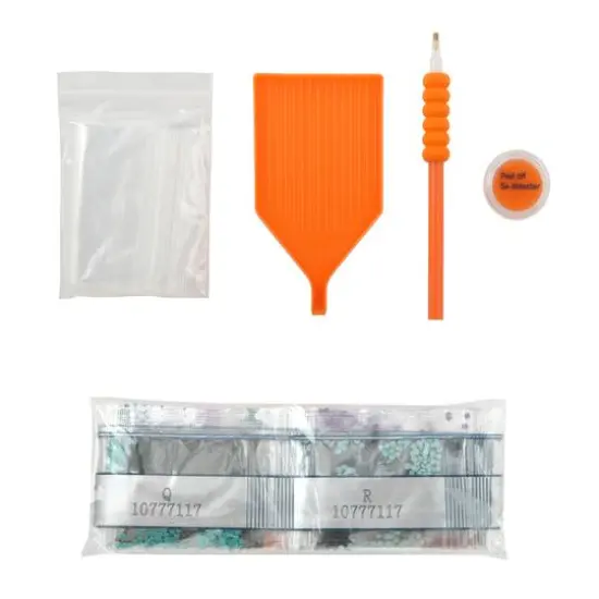 8" Potions Round Wood Plaque Diamond Art Kit by Make Market&reg; {4}