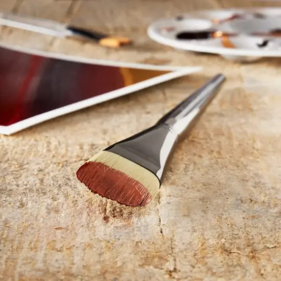 Zen&trade; Series 93 Short Handle Oval Wash Brush None {3}