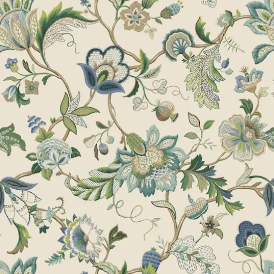 Surface Style Brissac Peel & Stick Wallpaper Blue Bonnet {1}