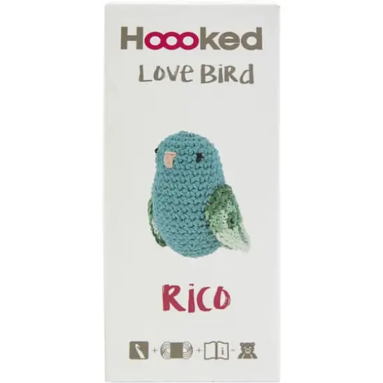 Hoooked Rico the Love Bird DIY Crochet Kit {3}