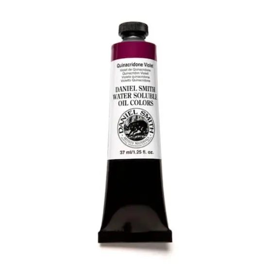 Daniel Smith Water Soluble Oil Color Paint, 37mL Quinacridone Violet {1}