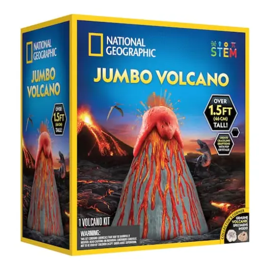National Geographic&trade; Jumbo Volcano Kit {1}