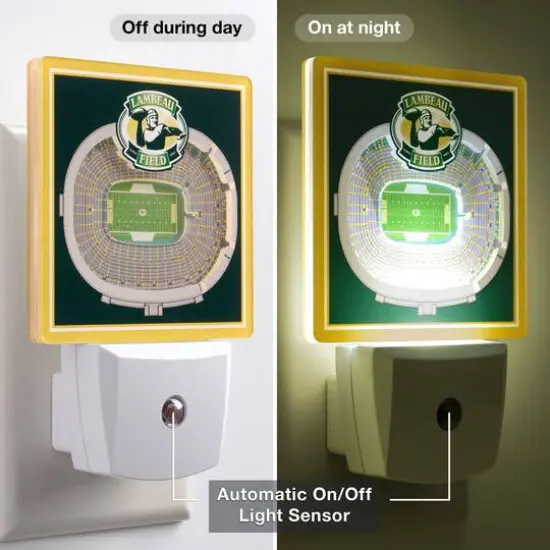 NFL StadiumView Nite Light Green Bay Packers {6}