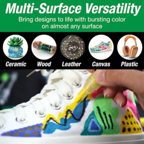 Faber-Castell&reg; Black Edition Classic Colors Shake & Paint Markers {6}