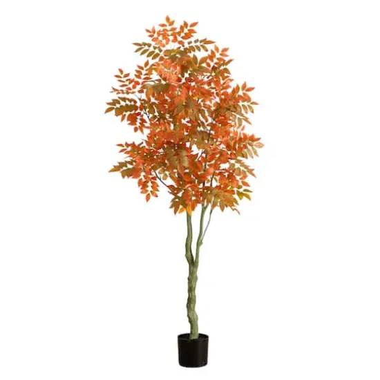 6ft. Autumn Sumac Artificial Fall Tree {1}