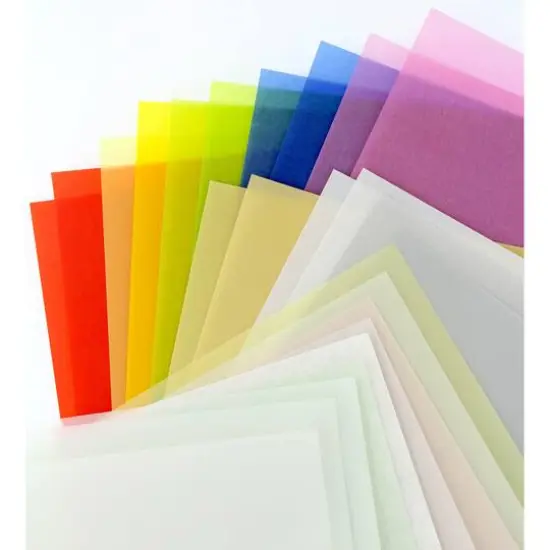 PA Paper&trade; Accents Assorted Colors 8.5" x 11" VellumPaper Variety Pack, 25 Sheets {3}