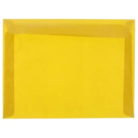 JAM Paper 9" x 12" Booklet Vellum Envelopes, 25ct. Gold {1}