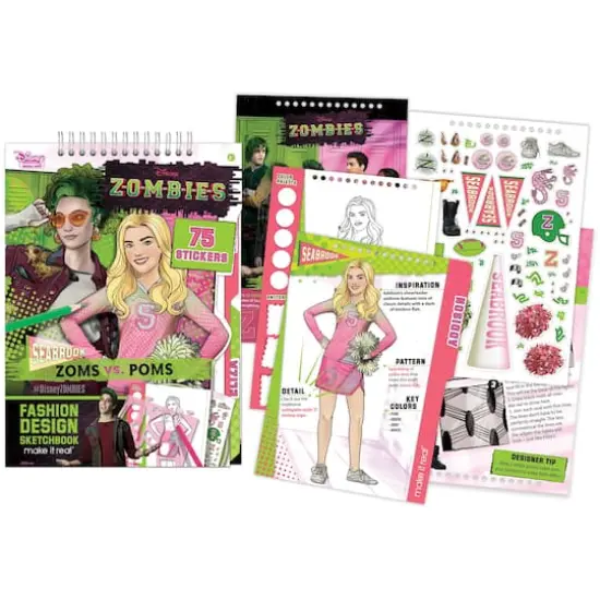 Make it Real&trade; Disney&reg; Zombies Fashion Design Tracing Light Table {3}