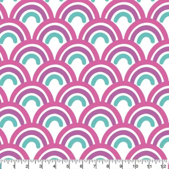Emma & Mila&reg; Mini Rainbows Precut Fleece Fabric Bundle {4}