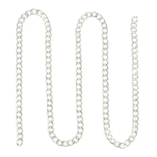 Curb Necklace by Bead Landing&trade; Silver Plated {3}