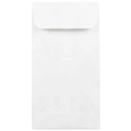 JAM Paper 3.5" x 6.5" White Tyvek Envelopes, 25ct. {1}