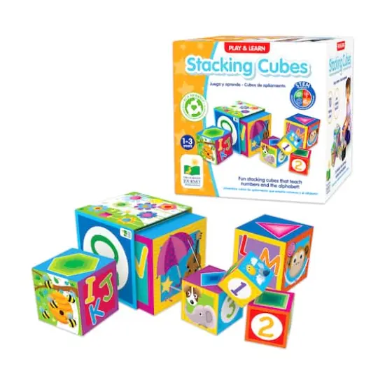 Play & Learn - Stacking Cubes {4}