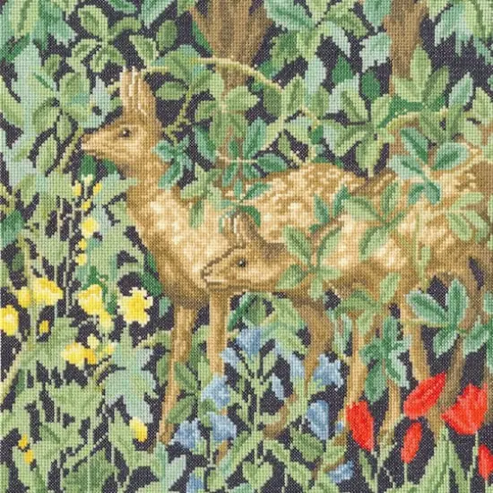 Bothy Threads Greenery Deer Counted Cross Stitch Kit {1}