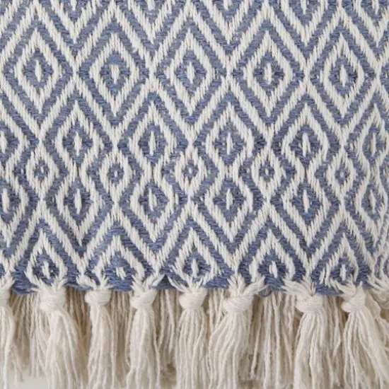 DII&reg; Double Diamond Throw Stonewash Blue {5}