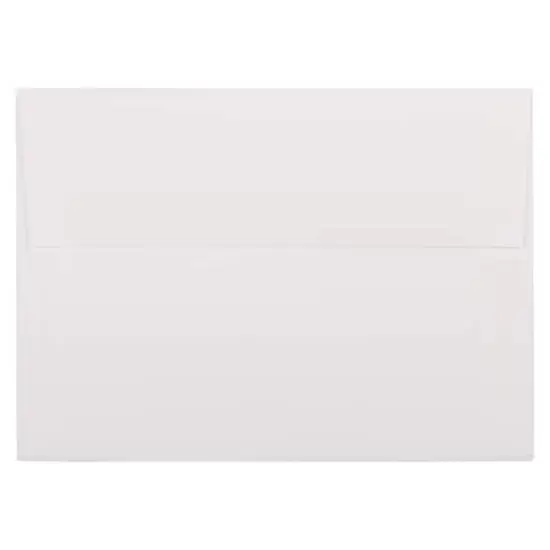 JAM Paper A7 Strathmore Invitation Envelopes, 50ct. Bright White Linen {1}