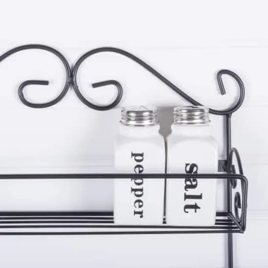 DII&reg; 18" Black Pantry Spice Rack {4}