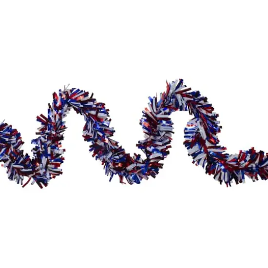25ft. July 4th Wide Cut Unlit Garland  {1}
