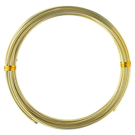 Gold Aluminum Decorative Wire by Ashland&reg; {1}